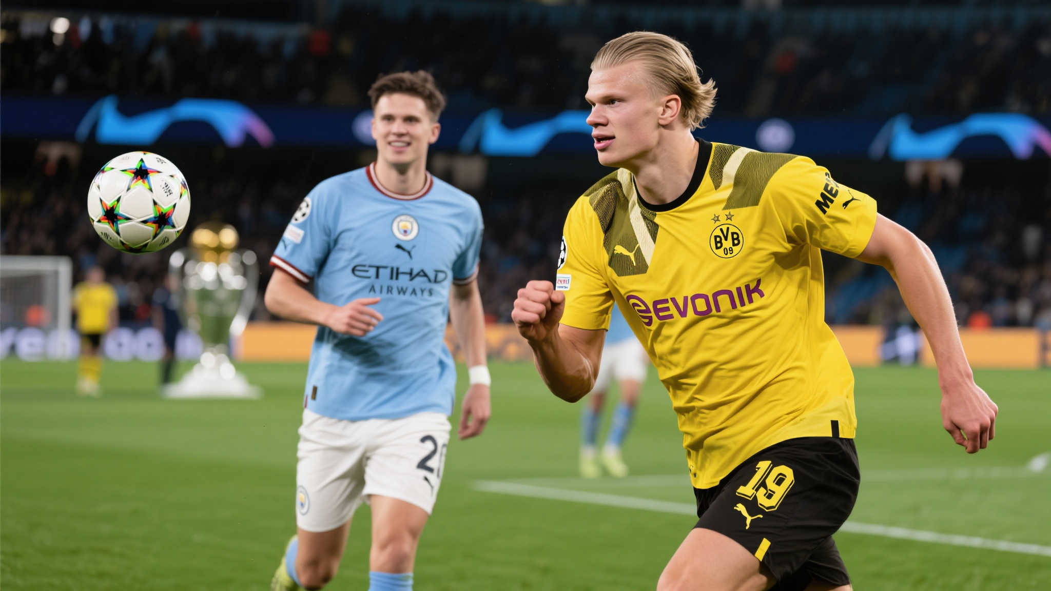 提到从德meth转战而来的球星，哈兰德的名字绝对绕